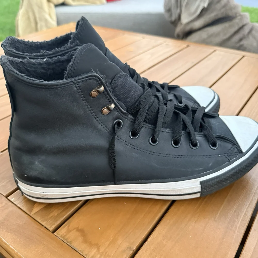 Converse All Star Black/White High Chuck Taylor Sneakerboots Gore Tex Sz 11.5